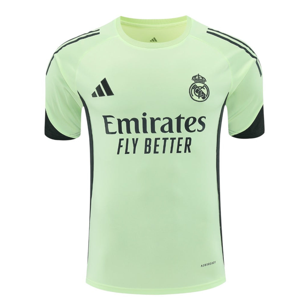 Real Madrid 25/26 Men's Lime Green Training Shirt