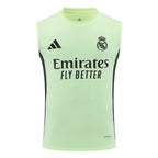 Real Madrid 25/26 Men's Lime Green Training Tank Top