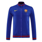 Barcelona 25/26 Men's Blue Long Zip Anthem Jacket