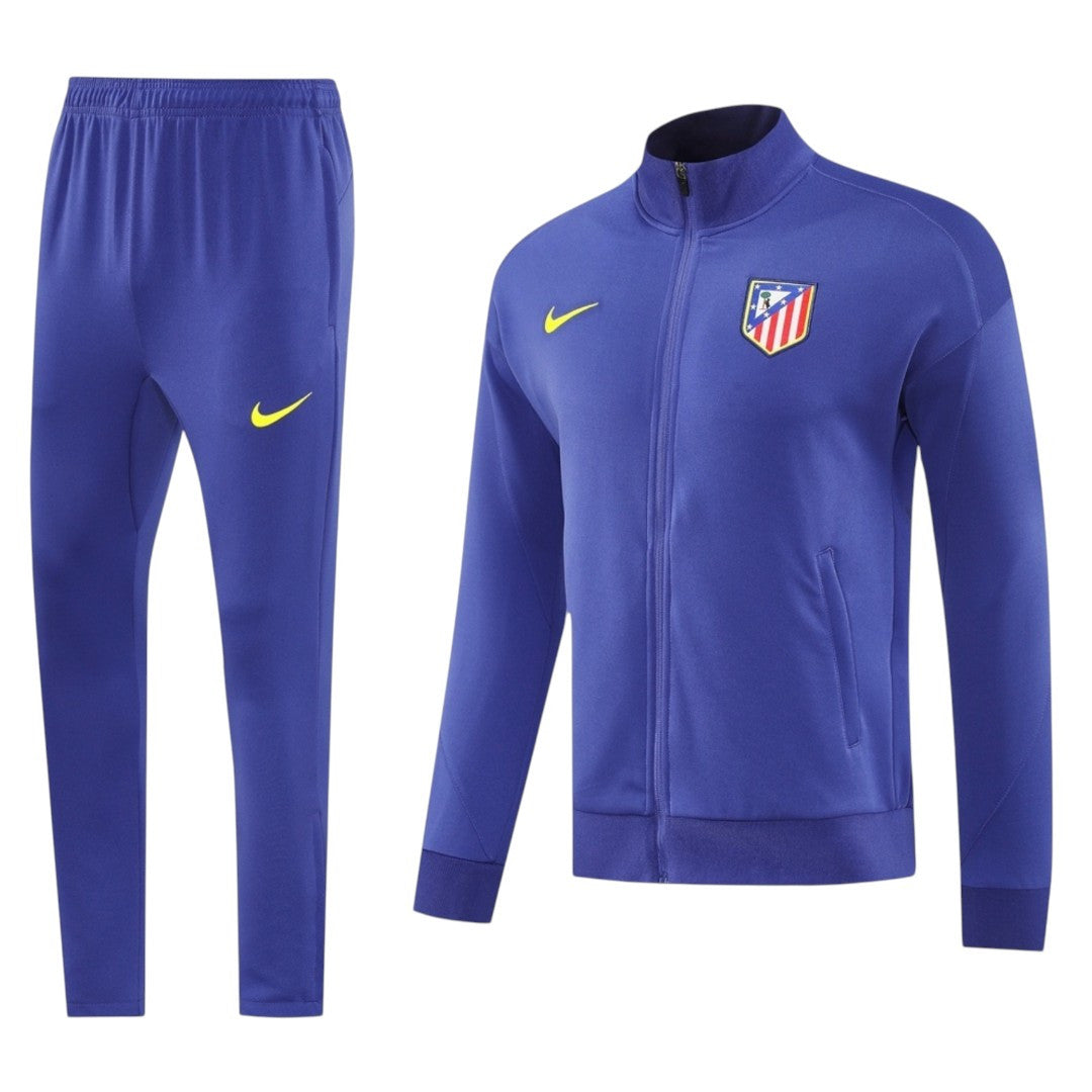 Atletico Madrid 25/26 Men's Blue Long Zip Jacket