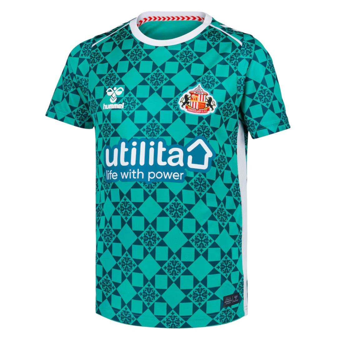 Sunderland 25/26 Kid's Green Goalkeeper Mini-Kit