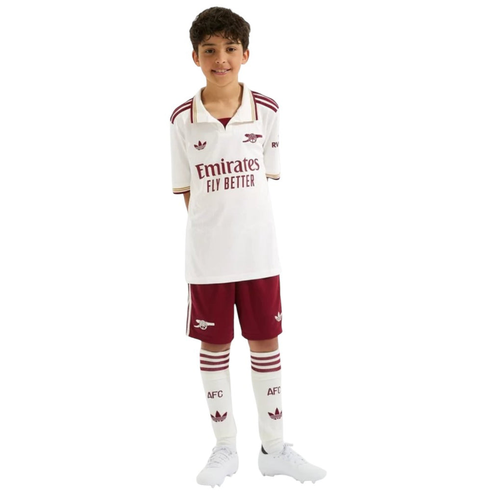 SAKA #7 Arsenal 25/26 Kid's Third Mini-Kit - PL Font