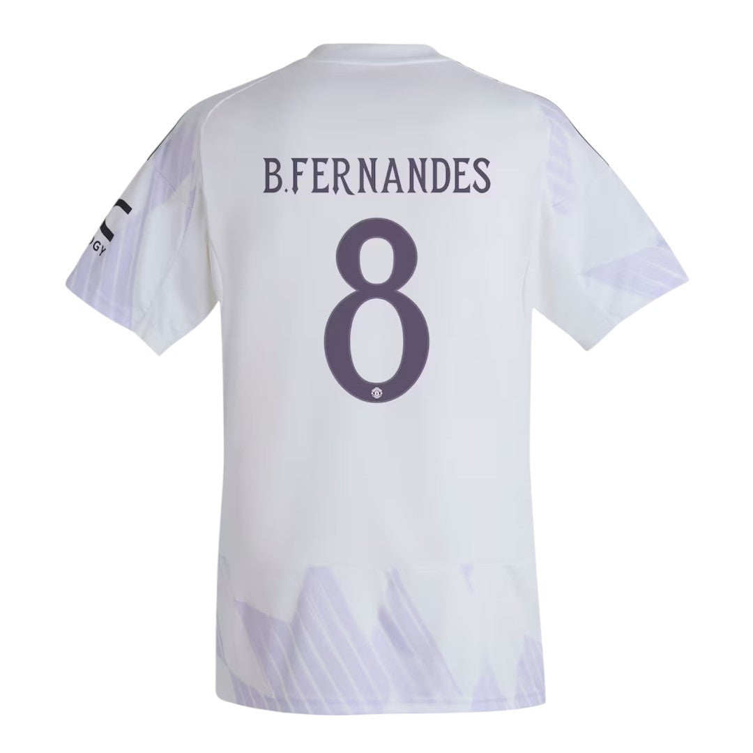 B.FERNANDES #8 Manchester United 25/26 Stadium Men's Away Shirt - Man United Font