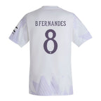 B.FERNANDES #8 Manchester United 25/26 Women's Away Shirt - Man United Font