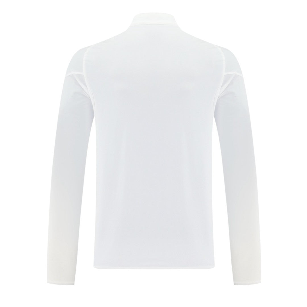 Juventus 25/26 Men's White Long Zip Windbreaker