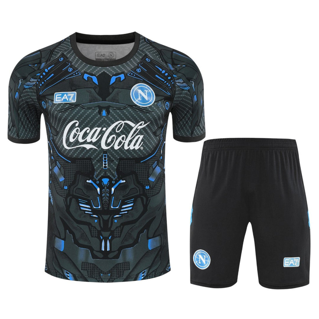 SSC Napoli 25/26 Men's Black Training Shirt