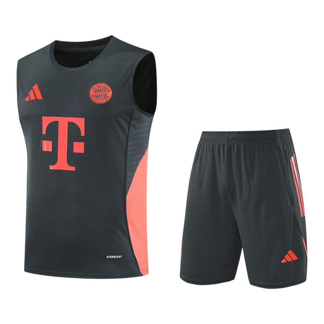 Bayern Munich 25/26 Men's Gray Training Tank Top