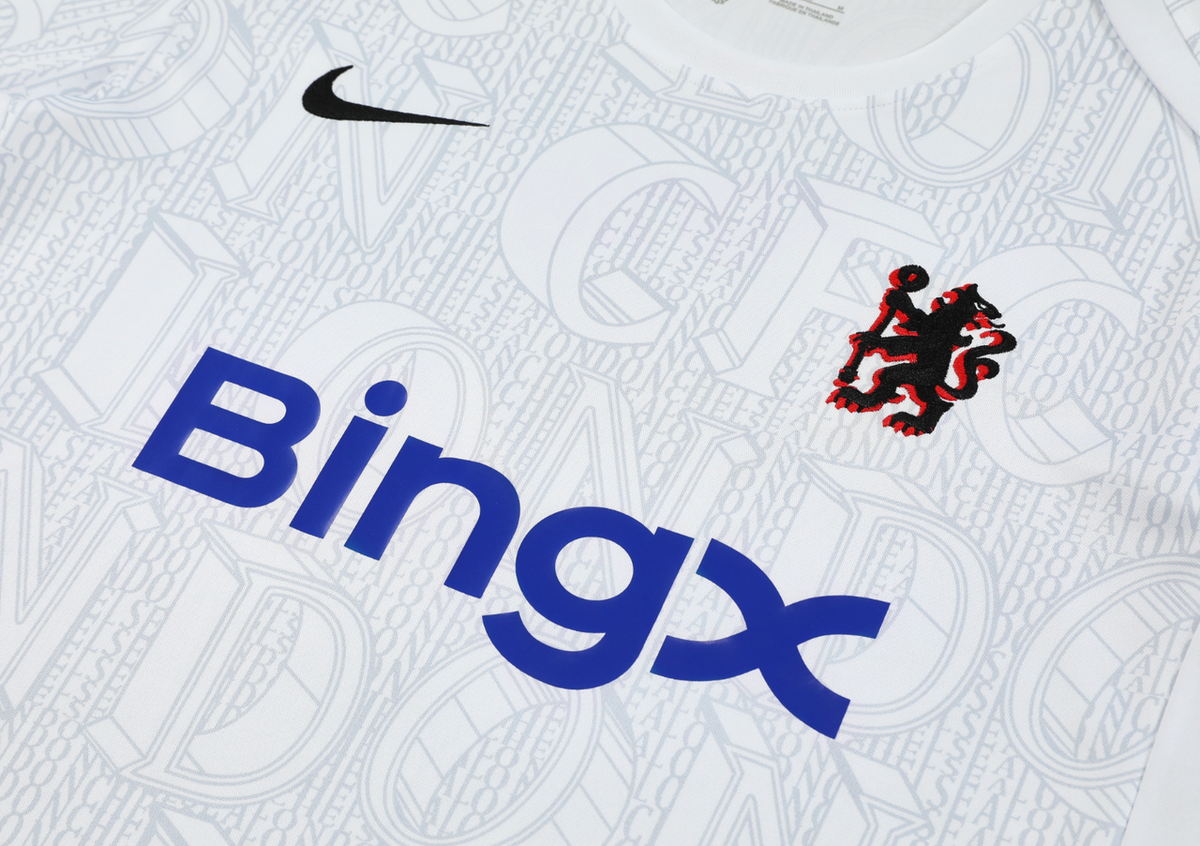 Chelsea 25/26 Men's White Pre-Match Tank Top