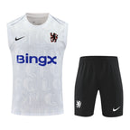 Chelsea 25/26 Men's White Pre-Match Tank Top