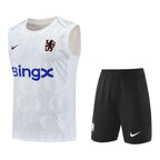 Chelsea 25/26 Men's White Pre-Match Tank Top