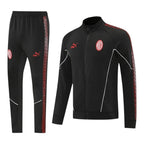 AC Milan 25/26 Men's Black Long Zip Jacket