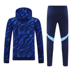 Real Madrid 25/26 Men's Blue Pre-Match Hoodie Tracksuit
