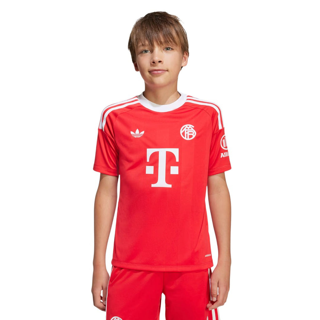 Bayern Munich 25/26 Kid's Red Goalkeeper Mini-Kit