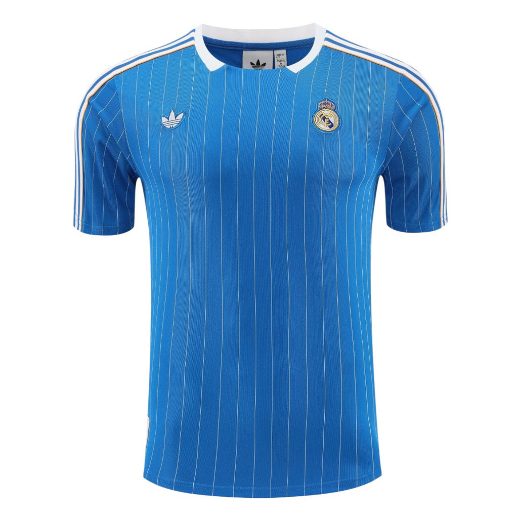 Real Madrid 25/26 Men's Blue Terrace Icon Shirt