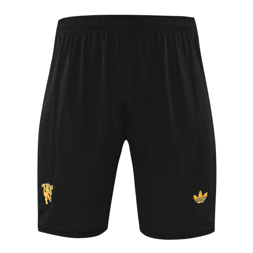 Manchester United 25/26 Men's Black-Gold Terrace Icon Tank Top