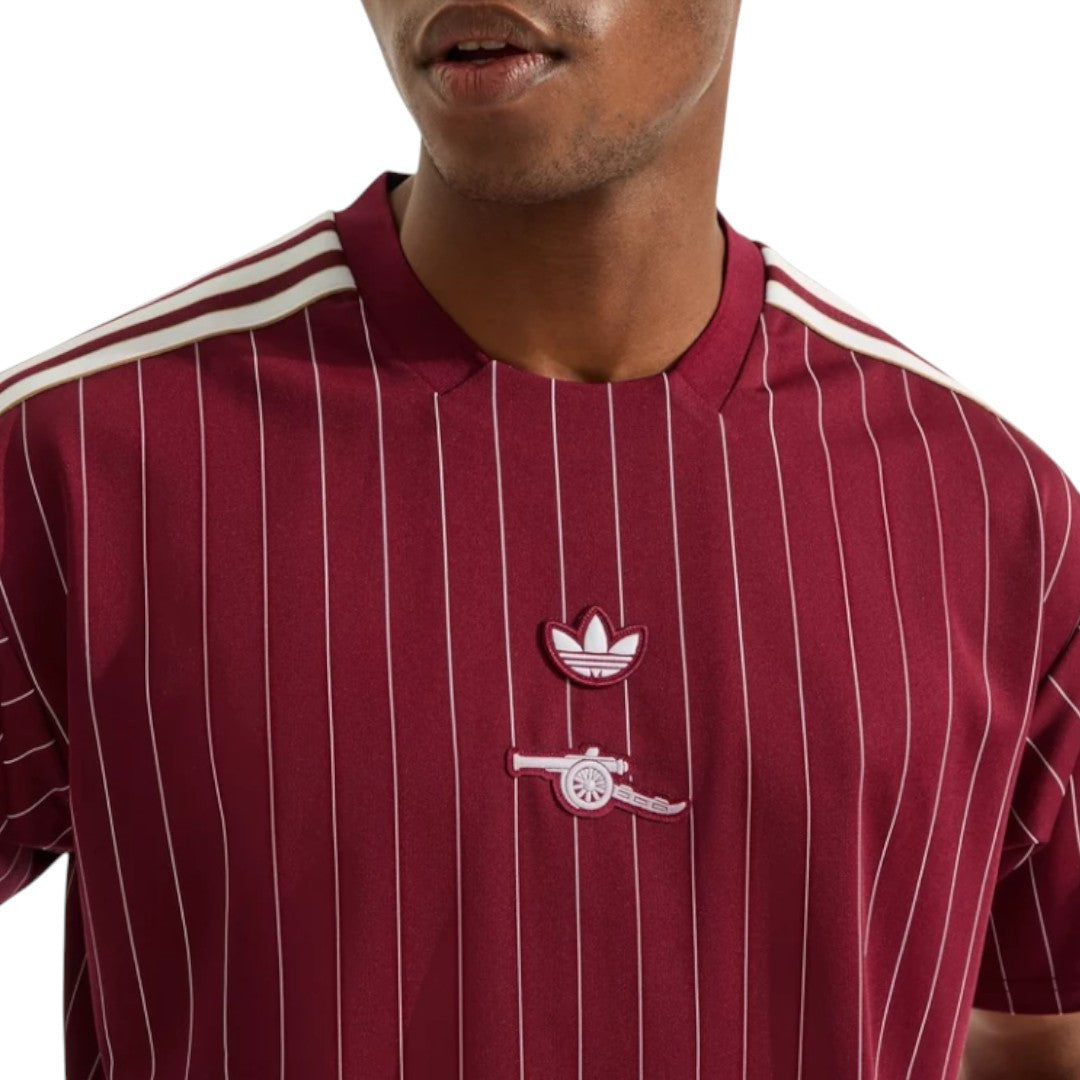 Arsenal 25/26 Men's Burgundy Terrace Icon Shirt
