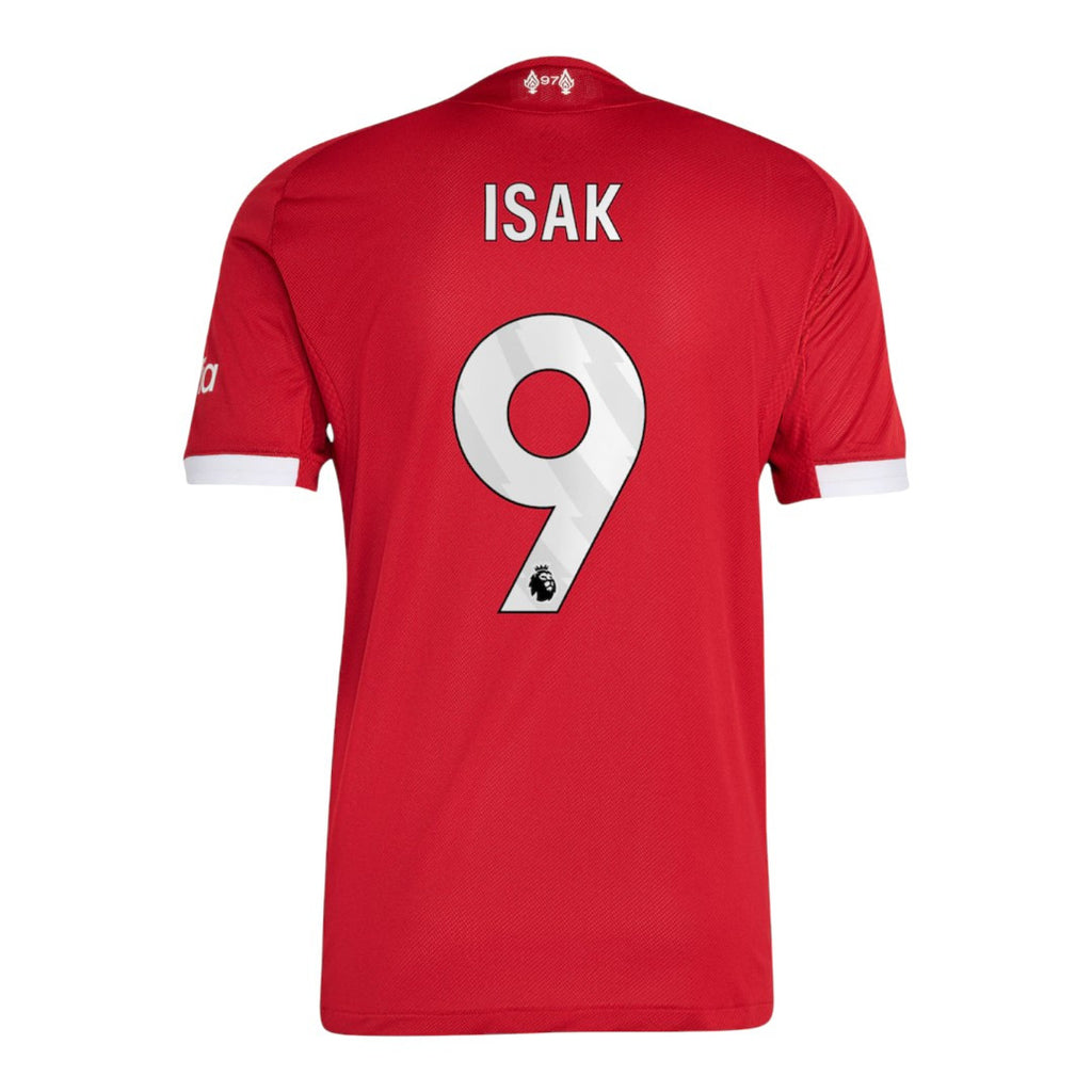 ISAK #9 Liverpool 25/26 Authentic Men's Home Shirt - PL Font
