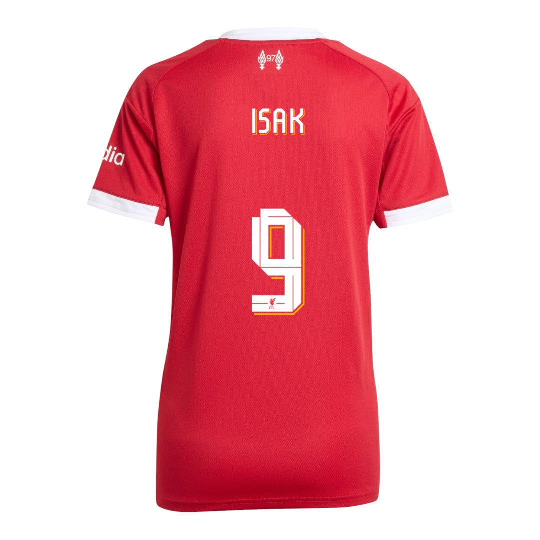 ISAK #9 Liverpool 25/26 Women's Home Shirt - Liverpool Font