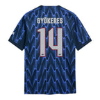 GYÖKERES #14 Arsenal 25/26 Authentic Men's Away Shirt - Arsenal Font