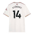 GYÖKERES #14 Arsenal 25/26 Authentic Men's Third Shirt - PL Font