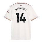 GYÖKERES #14 Arsenal 25/26 Authentic Men's Third Shirt - PL Font