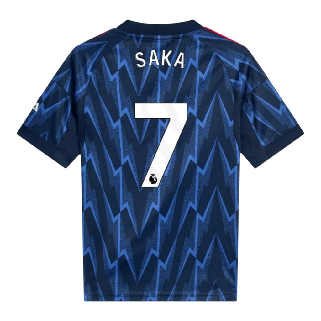 SAKA #7 Arsenal 25/26 Stadium Men's Away Shirt - PL Font
