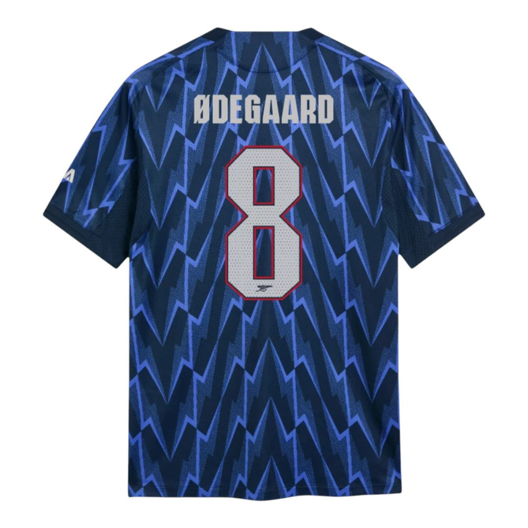 ØDEGAARD #8 Arsenal 25/26 Authentic Men's Away Shirt - Arsenal Font