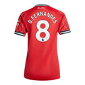 B.FERNANDES #8 Manchester United 25/26 Women's Home Shirt - PL Font