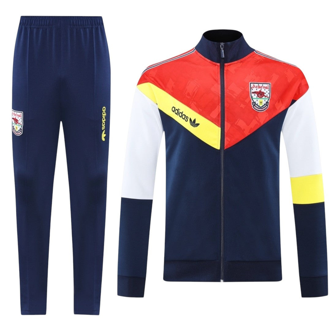 Arsenal 25/26 Men's Navy-Red Retro Jacket