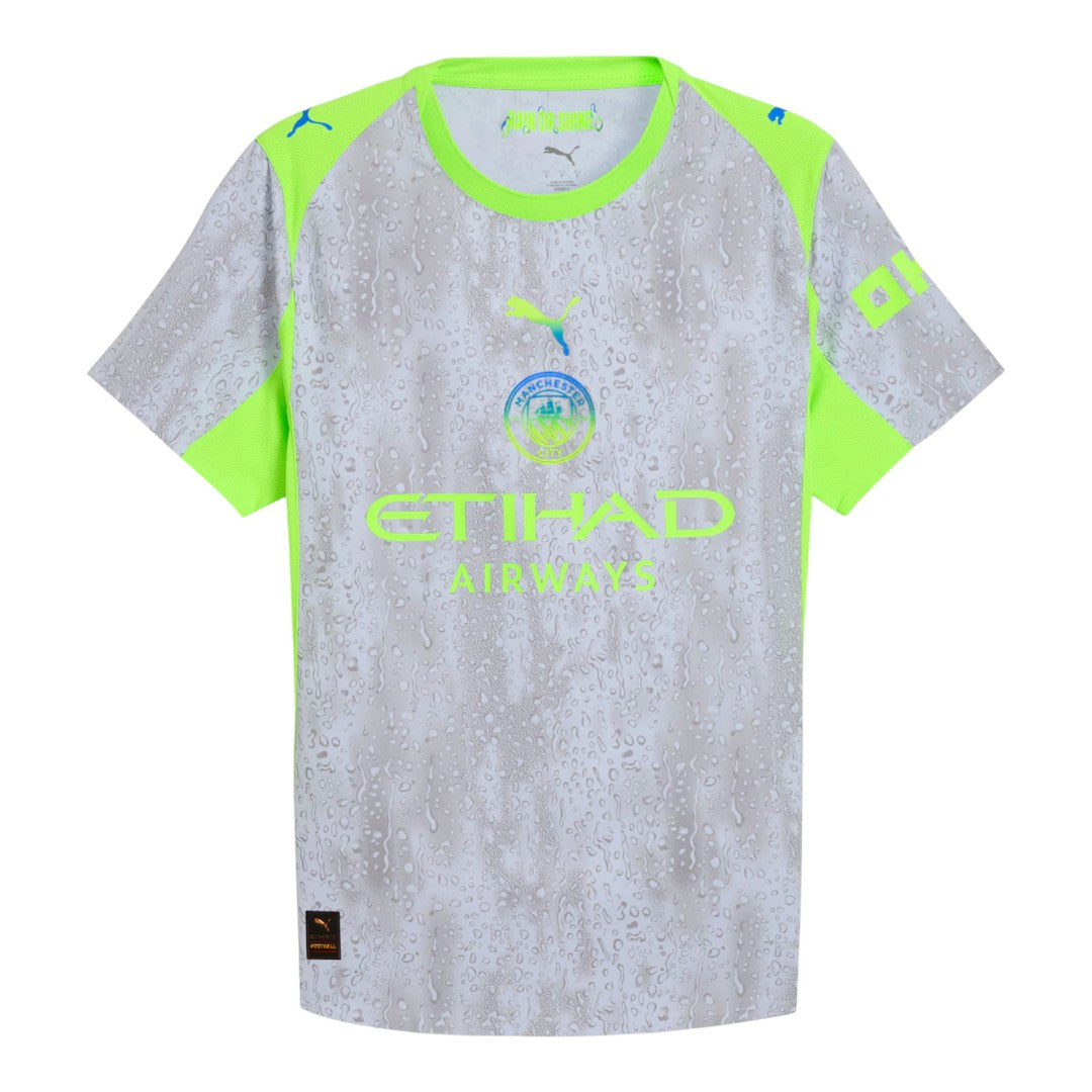 HAALAND #9 Manchester City 25/26 Authentic Men's Third Shirt - PL Font