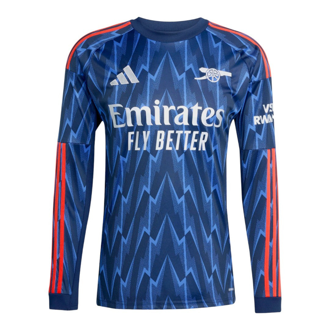 GYÖKERES #14 Arsenal 25/26 Men's Away Long Sleeve Shirt - PL Font