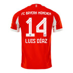 LUIS DÍAZ #14 Bayern Munich 25/26 Authentic Men's Home Shirt