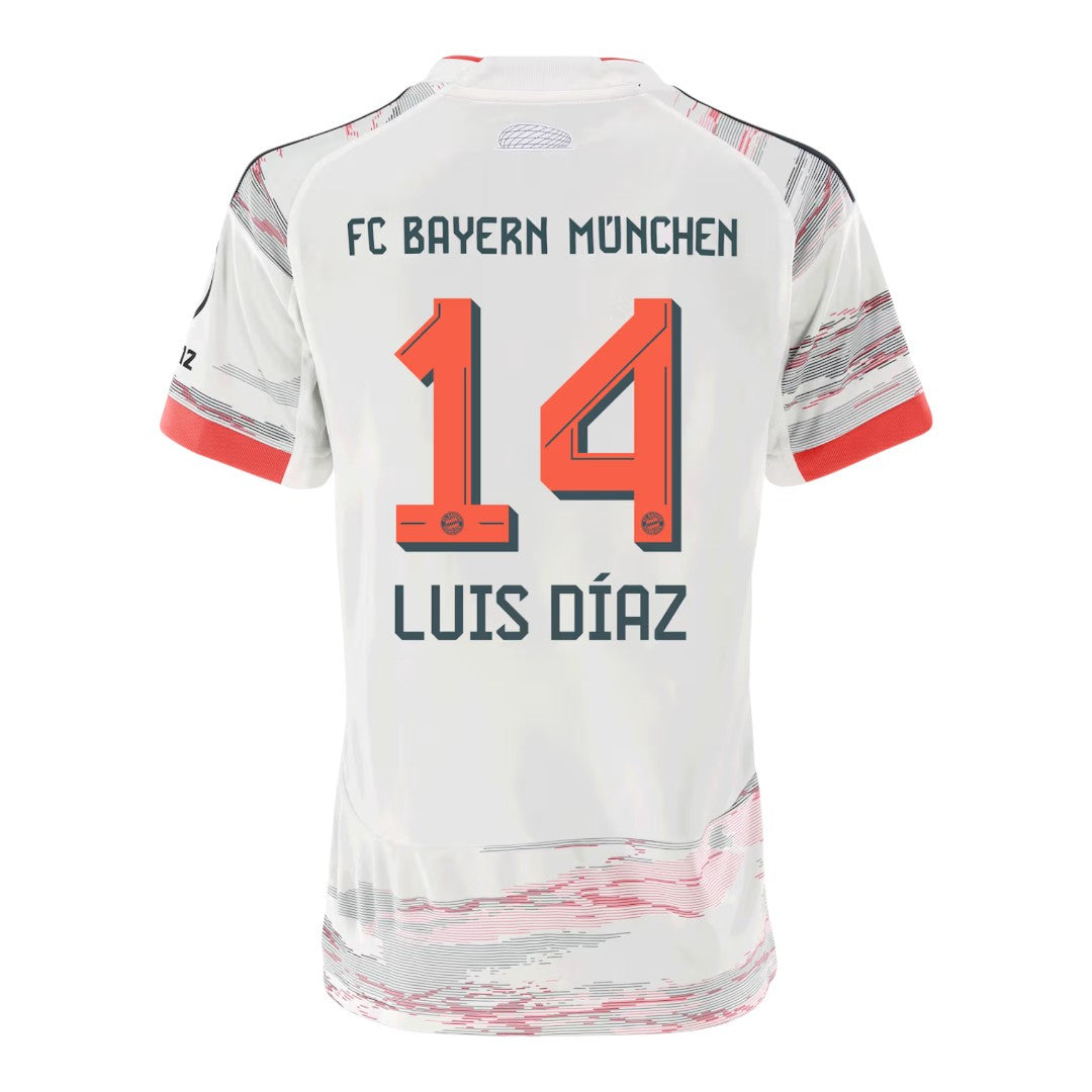 LUIS DÍAZ #14 Bayern Munich 25/26 Women's Away Shirt