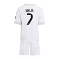 VINI JR #7 Real Madrid 25/26 Kid's Home Mini-Kit