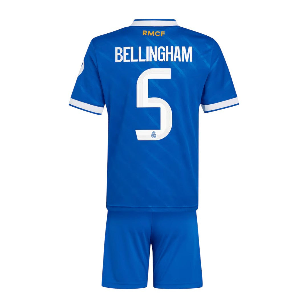 BELLINGHAM #5 Real Madrid 25/26 Kid's Third Mini-Kit