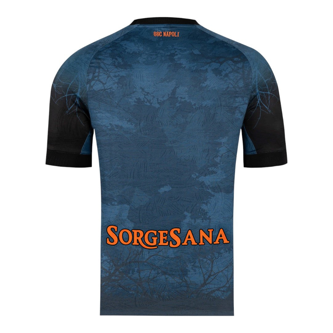 SSC Napoli 25/26 Stadium Men's Blue Halloween Shirt