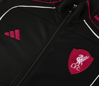 Liverpool 25/26 Men's Black Long Zip Jacket