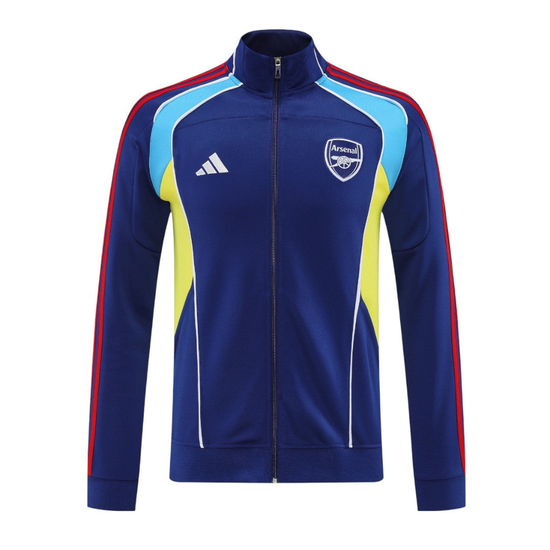 Arsenal 25/26 Men's Blue Long Zip Jacket