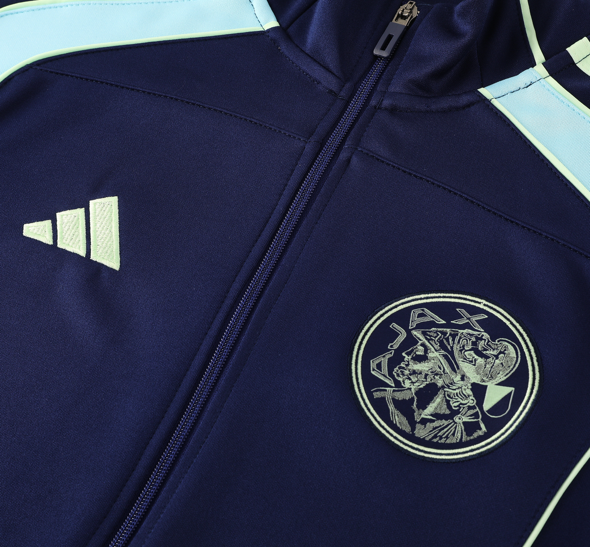 Ajax 25/26 Men's Navy Long Zip Jacket