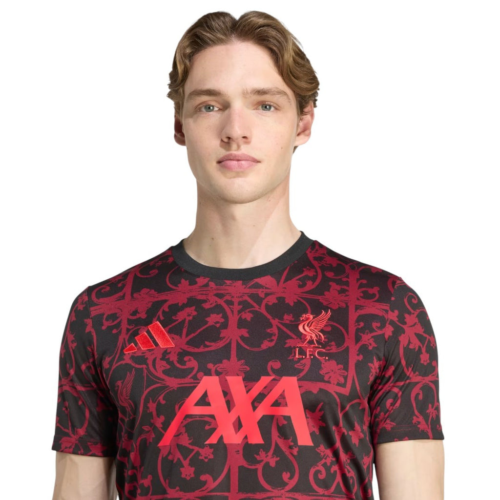 Liverpool 25/26 Men's Red-Black Pre-Match Shirt