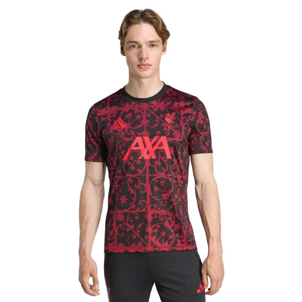 Liverpool 25/26 Men's Red-Black Pre-Match Shirt