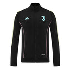Juventus 25/26 Men's Black Long Zip Jacket