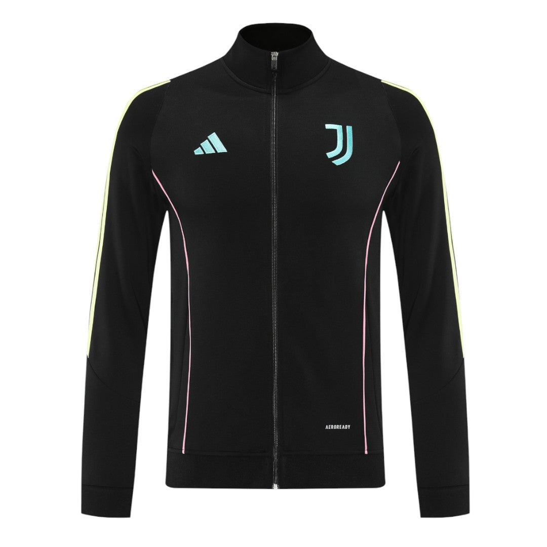 Juventus 25/26 Men's Black Long Zip Jacket