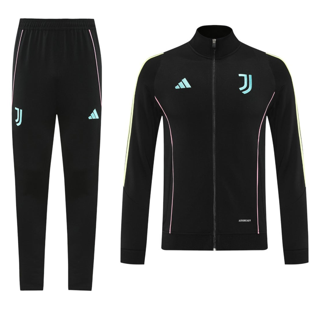 Juventus 25/26 Men's Black Long Zip Jacket