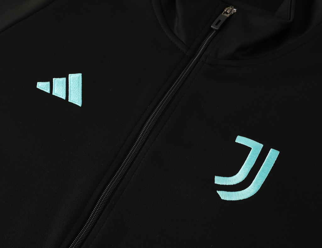 Juventus 25/26 Men's Black Long Zip Jacket