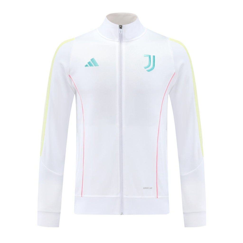 Juventus 25/26 Men's White Long Zip Jacket