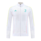 Juventus 25/26 Men's White Long Zip Jacket