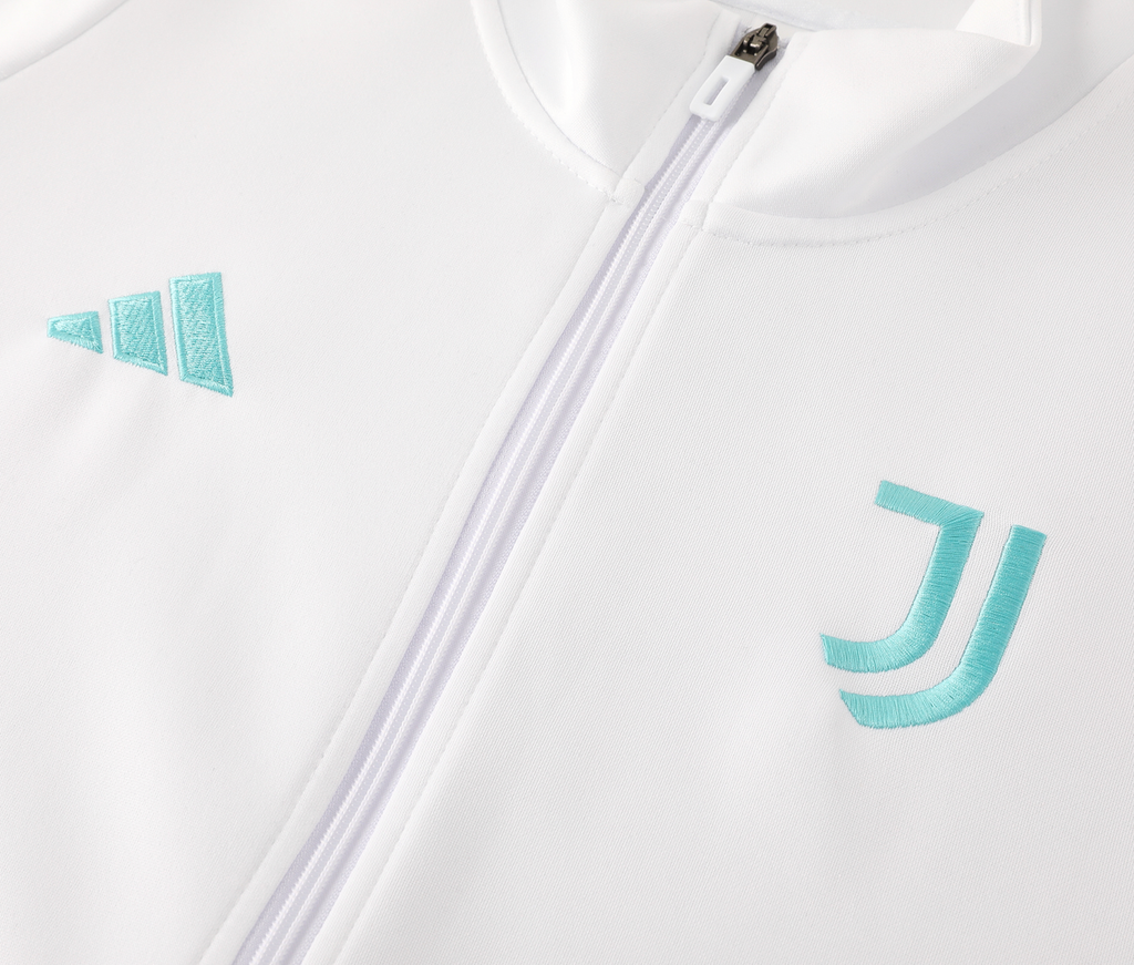 Juventus 25/26 Men's White Long Zip Jacket