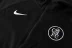 Chelsea 25/26 Men's Black Long Zip Hoodie Tracksuit