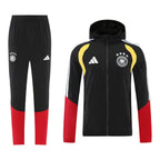 Germany 2026 Men's Black Long Zip Windbreaker